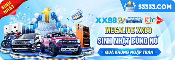 XX88 - Link Nhà Cái XX88.COM Uy Tín Top #1 Google VN 15 Mega live XX88 sinh nhật bùng nổ